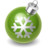 Xmas decoration green Icon